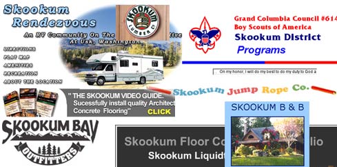 Small businesses use the Skookum name.